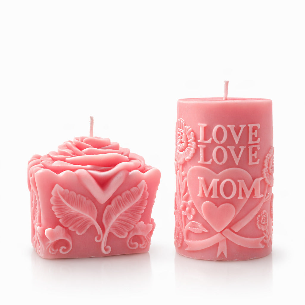 Duo de Bougies Fête des mères