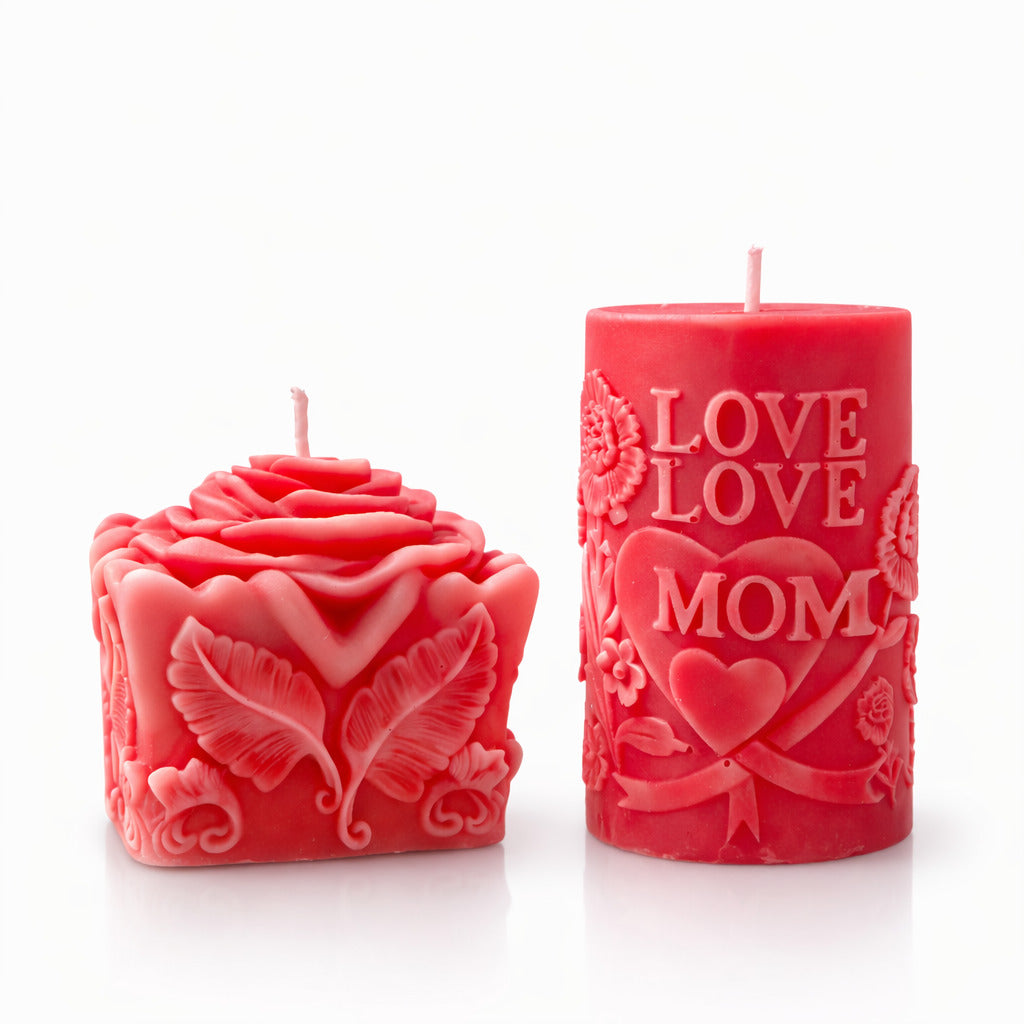 Duo de Bougies Fête des mères